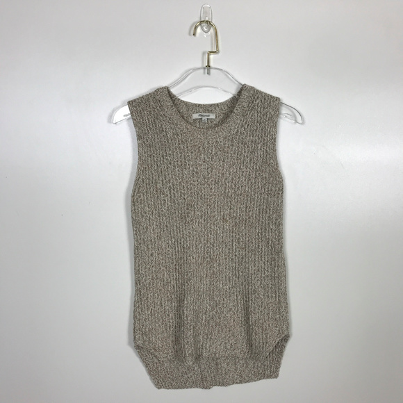 Madewell Sleeveless Tunic Sweater Tank - Picture 2 of 8